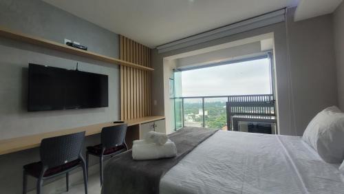 Santo Amaro Apartment | Book Sampa Studio 263A Lume - Alto da Boa Vista