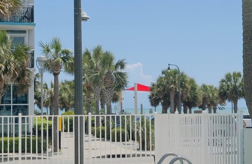 Downtown Myrtle Beach Apartment | Boutique on the beach, Studio #108 + Pool
