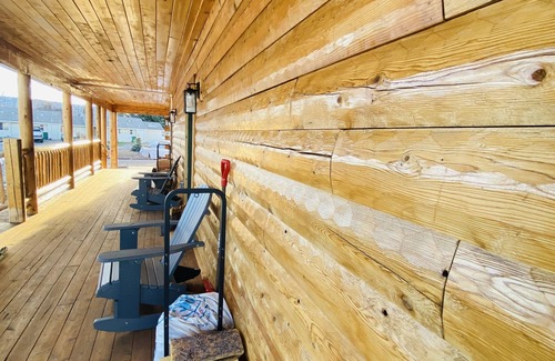 Chester Cabin | Brand New Log Home in Chester Ca, Meadow View