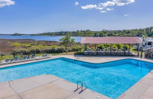 Holly Ridge Cabin | Brand New Park Model Cabin with loft in Surf City