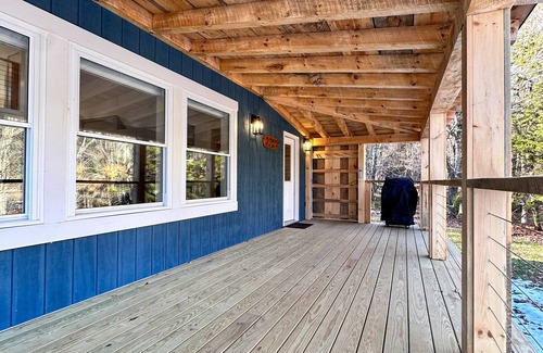 North Troy House | Brand New, Private Home w/Nordic Hot Tub- Just 1/2 mile to Jay Peak Resort