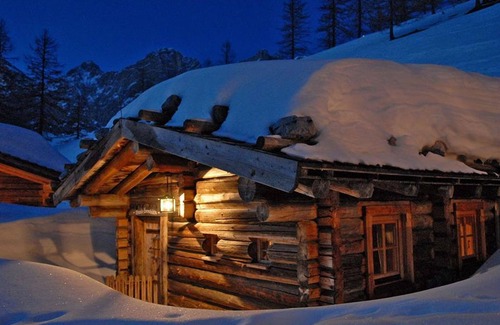 Schildlehen Apartment | Brandhof Chalets am Berg - cozy hut/1 bedroom/shower, WC