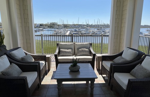 Saint Simons Island Condo | Breath taking water views with huge lani