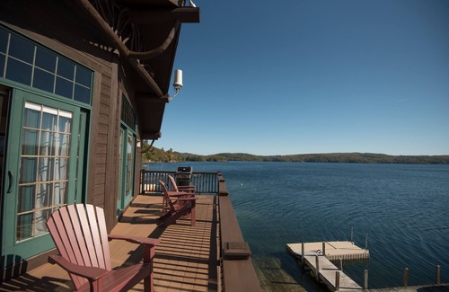 North Lake George Condo | Breathtaking Mountain Views Surround New Lakefront Condo