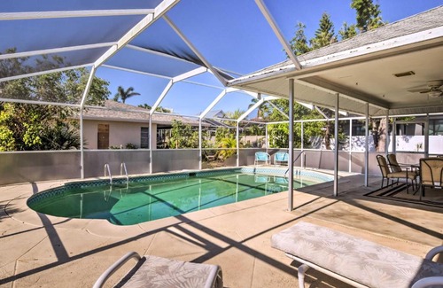 Marco Island House | Breezy Marco Island Home with Pool - Walk to Beach!