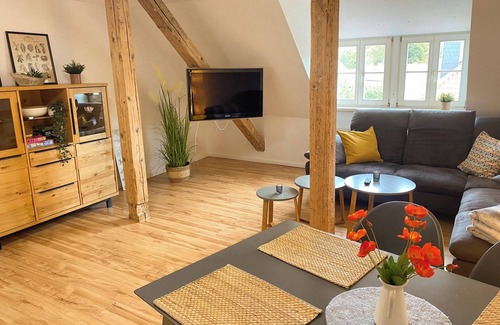 Quedlinburg Apartment | Bright and central apartment with 2 bedrooms, 100 m² living space