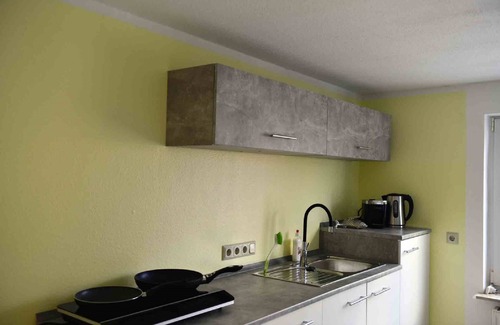 Oberelsbach Apartment | Bright and friendly furnished apartment (73 sqm) for up to three people with roof terrace