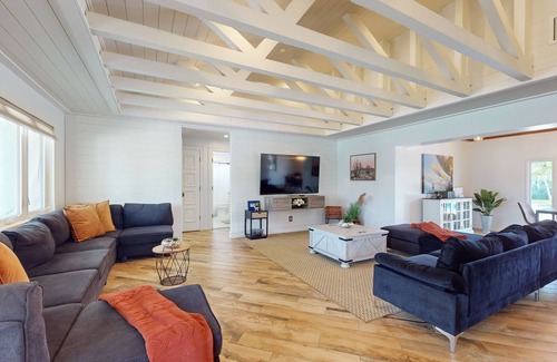 Willoughby Acres House | Bright & open home with private pool, fire pit , and private W/D