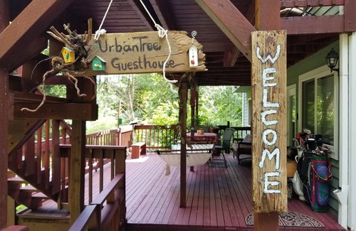 Sunnyside House | Bright Urban Guesthouse, Walk to Cafe and Shops, golf driving range at backyard