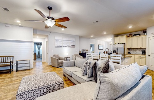 Navarre House | Brightly updated home near the sound with large patio, chef's kitchen, & W/D