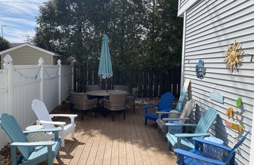 Lavallette House | Bring your whole family! Large 5 bedroom house. 5 minute walk to Silver Beach!