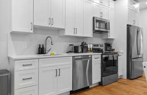 Griggs Park Apartment | Brookline Lux | Rooftop Fenway T BU BC Simmons