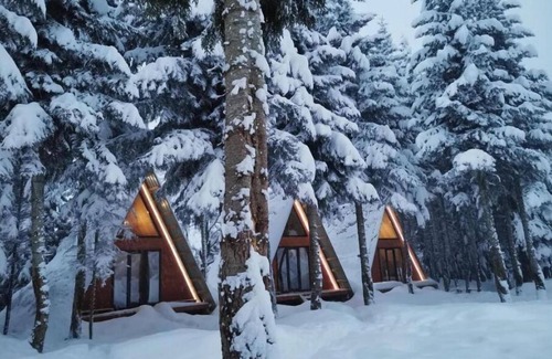 Bagvdanari Cottage | Bude Mestia cottages-Family Room with Private Bathroom