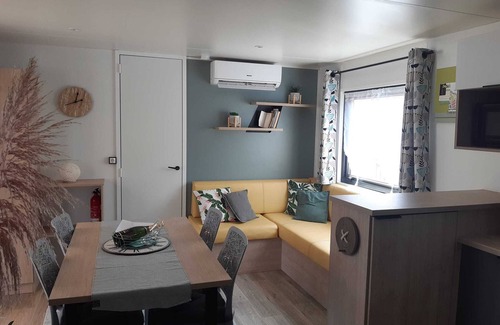 Torreilles-Plage House | Bungalow 6 Pers à Torreilles Plages - Camping 5 Étoiles