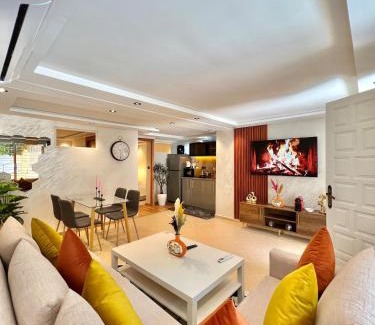 Rabat Apartment | C1, Chic Seaside Stay at Carrousel Mall, Walk Everywhere