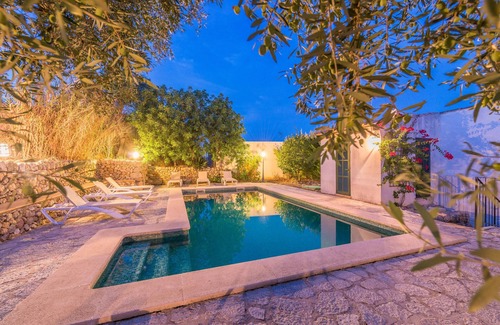 Lloseta Villa | CA N'ABRINES - Beautiful and traditional townhouse with private pool near the mountains. F