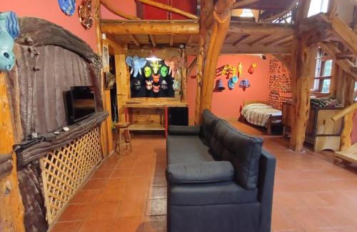 San Carlos de Bariloche Ski Chalet | Cabaña de troncos en el bosque