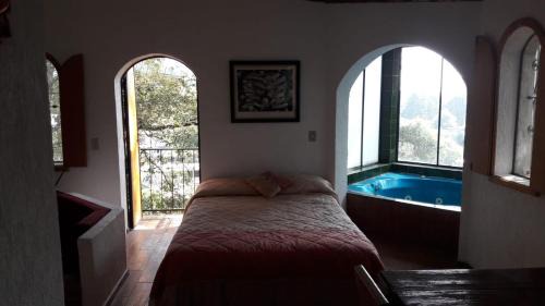 Morelos Ski Chalet | Cabaña de bosque con alberca