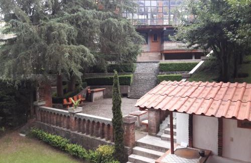 Morelos Ski Chalet | Cabaña de bosque con alberca