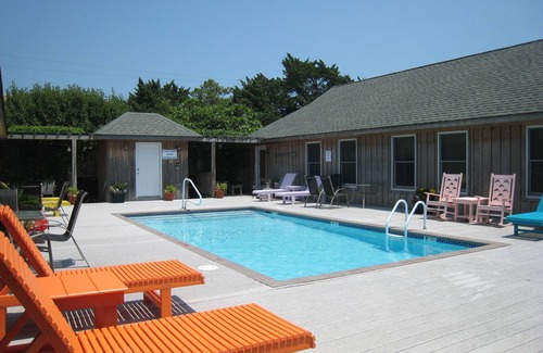 Ocracoke Condo | Cabana IV: Perfect getaway for two that offers a shared pool.