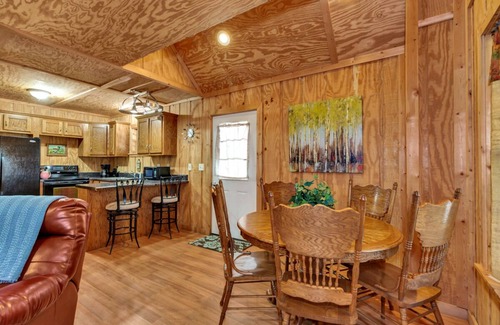 Langston Cabin | Cabin #1 Fisherman's Landing/Rustic Cabin w/Covered Boat Shelter Sleeps 5