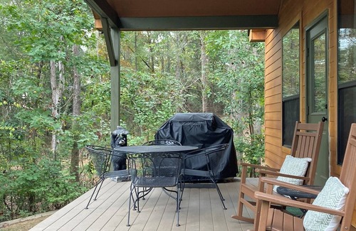 Fort Gaines Cabin | Cabin on water-dock-slip-fishing-amazing sunsets-Book your summer stay-pets YES!