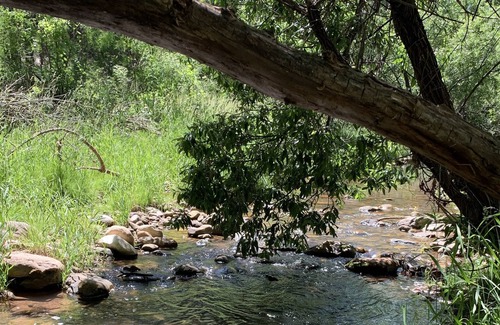 Kohls Ranch House | Cabin overlooking Tonto Creek across from Tonto National Forest