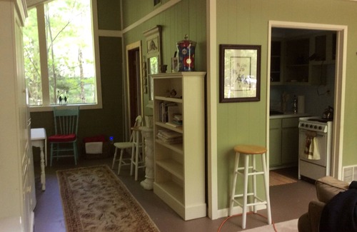 Interlochen Cottage | Cabin, private, woods, trails, 2000 Acre Duck Lake, kayaking, concerts