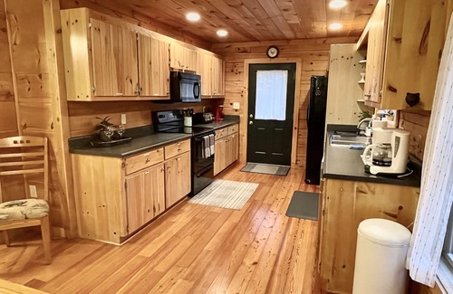 Lake Lure Cabin | Cabin w/Game Room, Fire Pit & Private River Trail