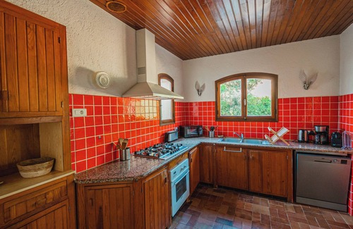 Cala Rossa Villa | Cala Rossa, Superb villa with sea view and beach 5mn walk away