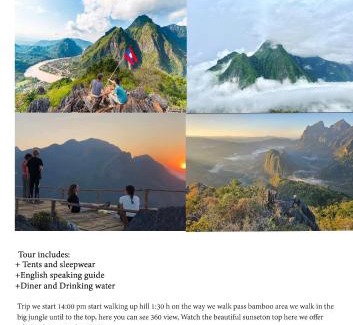 Nong Khiaw House | Camp above the clouds in Nong khiaw