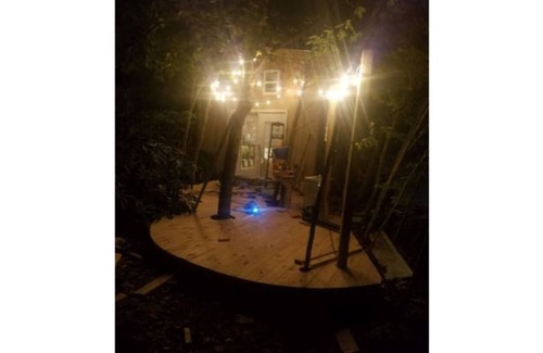 Todd RV Rental | Camp Bigfun: Hidden Gem Glamping Cabin Solar Power Off Grid