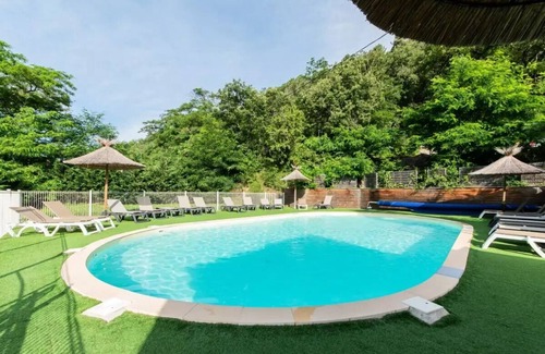 Saint-Vincent-de-Durfort House | Camping maeva Escapades Coeur d'Ardèche * - Mobile Home 3 Rooms 4/6 People + TV