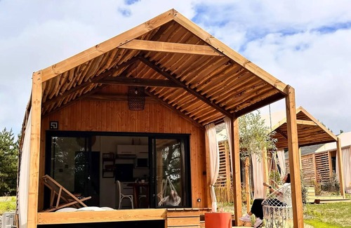 Vaire House | Camping Damona Lodges * - Lodge Suite - Bohème 2 rooms 2 people Air-conditioned