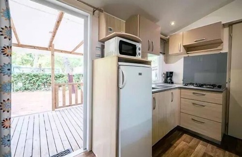 Saint-Maurice-dʼArdeche House | Camping Domaine du Cros d'Auzon* - Comfort 4-room mobile home for 6 people