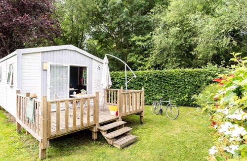 Cenac-et-Saint-Julien House | Camping Romanée Le Lou Castel* - COMFORT mobile home - 1 bedroom for 2 people