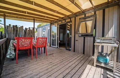 Brem Sur Mer House | Camping L'Océan* - Mobil Home Duo Premium 3 Parts 4 People