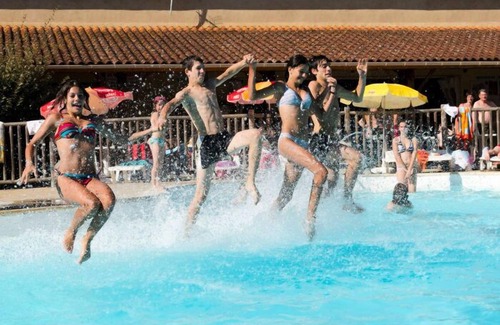 Estang Ski Chalet | Camping Les Lacs De Courtès* - Gascony Chalet 3 Rooms 4/6 People