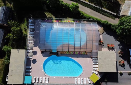 Pont-de-Poitte House | Camping Les Pêcheurs* - Mobile home Family Declik 4 rooms 6 people Air-conditioned
