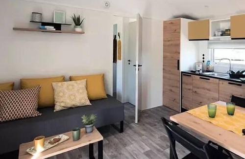 Pont-de-Poitte House | Camping Les Pêcheurs* - Premium Cottage 3 Rooms 4 People