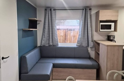 Sallertaine House | Camping Les P'tites Maisons dans la Prairie * - Family mobile home 6 people. - 3CH 6 people