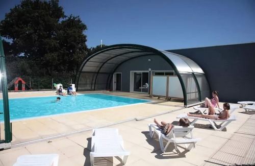 Saint-Valerien Ski Chalet | Camping Les Rulières * - Chalet for 6 People