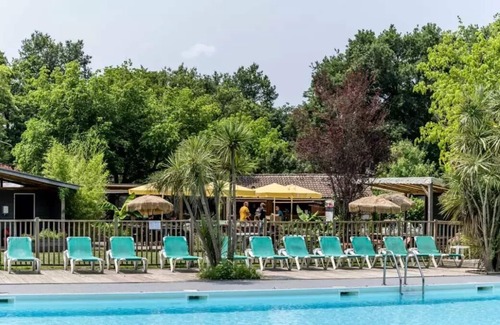 Saint-Paul-en-Born House | Camping maeva Escapades La Clairière **** - Mobil-Home Confort+ 3 Rooms 4 People + TV