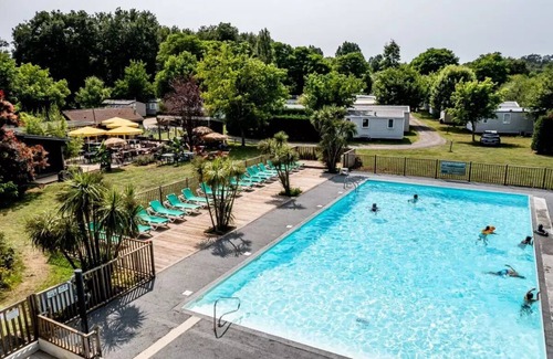 Saint-Paul-en-Born House | Camping maeva Escapades La Clairière * - Premium Mobile Home 4 Rooms 6 People Air Conditioned + TV