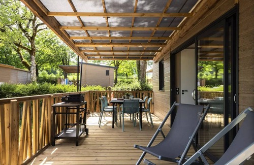 Crach Ski Chalet | Camping Romanée Le Fort Espagnol * - Premium 4-room chalet for 6 people