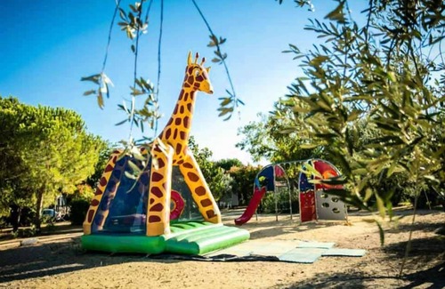 Vauvert House | Campsite Flower Le Mas de Mourgues*** - Cypress Mobile Home 4 Rooms 6 People