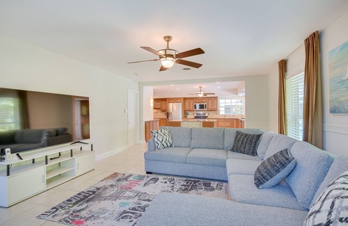Coral Ridge Isles House | Canal-Front Fort Lauderdale Oasis w/Boat Dock!