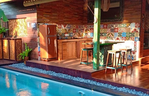 Sayan Villa | Candy Strawberry Two Bedrooms Private Villa