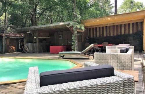 Lege-Cap-Ferret Ski Chalet | Cap Ferret Villa Grand Chalet Bois