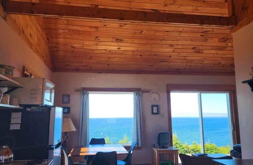 Bay Saint Lawrence Cottage | Cape Breton Cottage, Off the Beaten Path. Spectacular Ocean and Mt. Views!